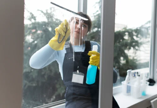 Nettoyage de vitres intérieures et extérieures à Rignieux-le-Franc